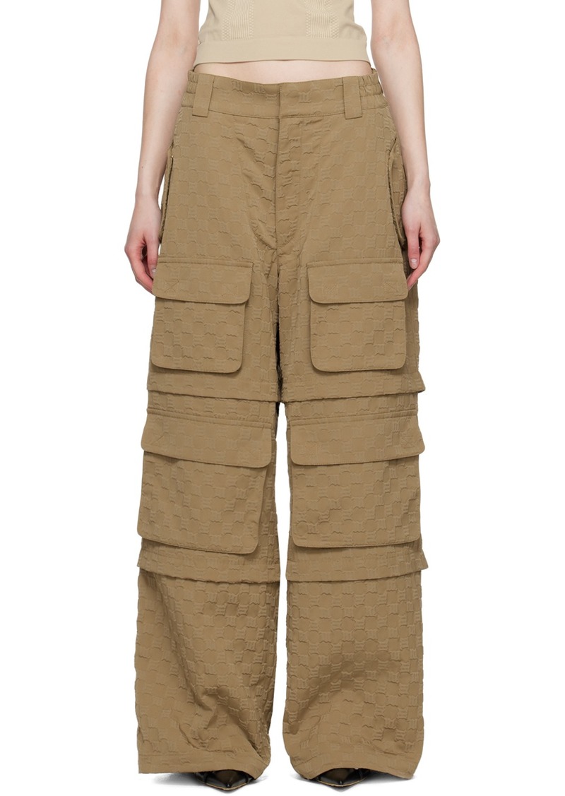 MISBHV SSENSE Exclusive Khaki Jordan Barrett Edition Trousers