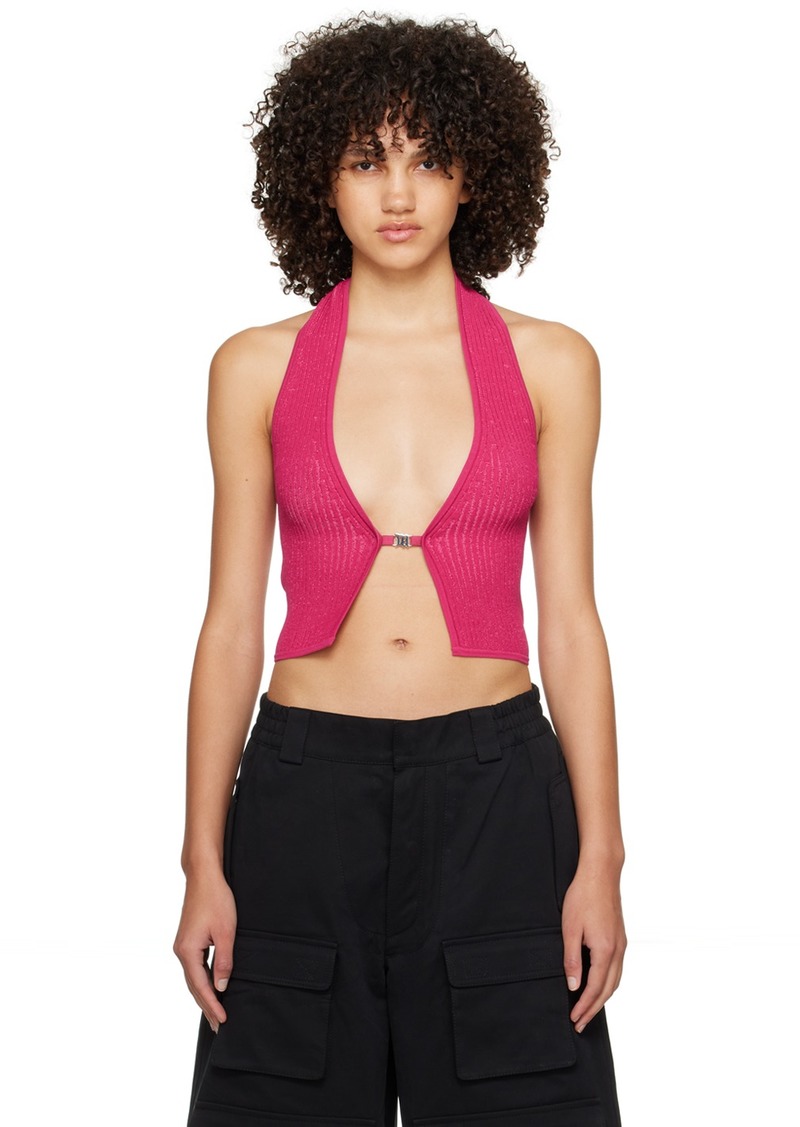 MISBHV SSENSE Exclusive Pink Fully Fashioned Tank Top