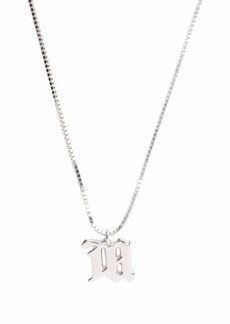 Misbhv monogram pendant necklace