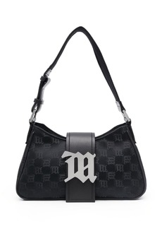 Misbhv monogram-print jacquard shoulder bag