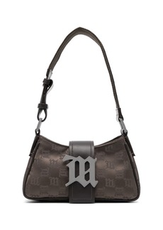 Misbhv monogram-print leather shoulder bag