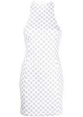 Misbhv monogram-print mini dress