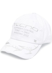 Misbhv Tecno-embroidered baseball cap
