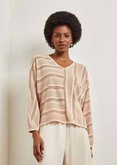 Misook Dolman Sleeve Tunic - Multi-Stitch Soft Knit