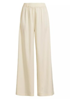 Misook Elasticized Wide-Leg Pants