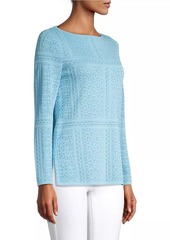 Misook Knit Jewel Neck Tunic