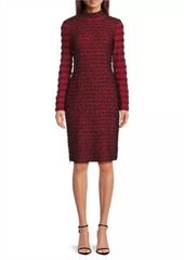 Misook Knit Sheath Midi-Dress