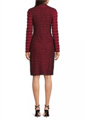 Misook Knit Sheath Midi-Dress