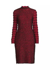 Misook Knit Sheath Midi-Dress