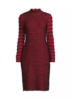 Misook Knit Sheath Midi-Dress