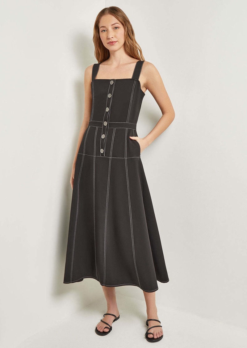 Misook Midi Fit & Flare Dress