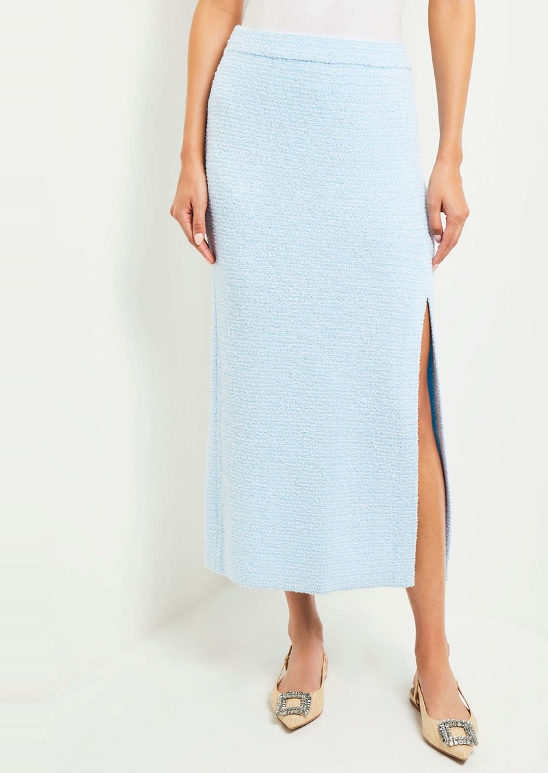 Misook Midi Straight Skirt