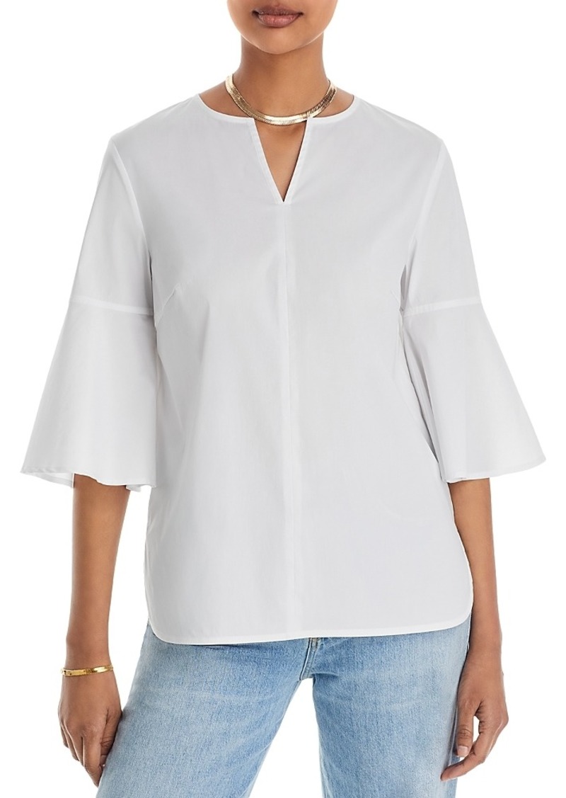 Misook Bell Sleeve Top