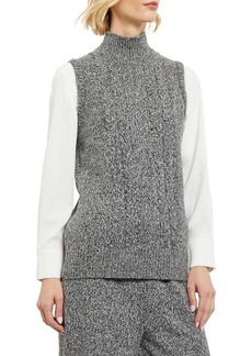 Misook Cable Knit Sleeveless Top