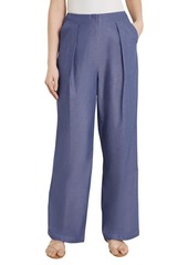 Misook Pleated Wide Leg Pants