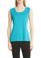 Misook Scoop Neck Sweater Tank in Maui at Nordstrom