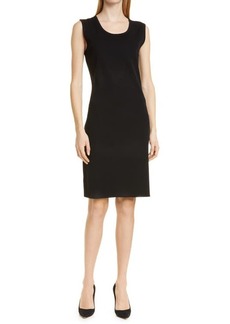Misook Sleeveless Sweater Dress in Black at Nordstrom