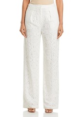 Misook Straight Leg Lace Pants