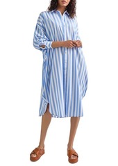 Misook Stripe Oversize Shirtdress