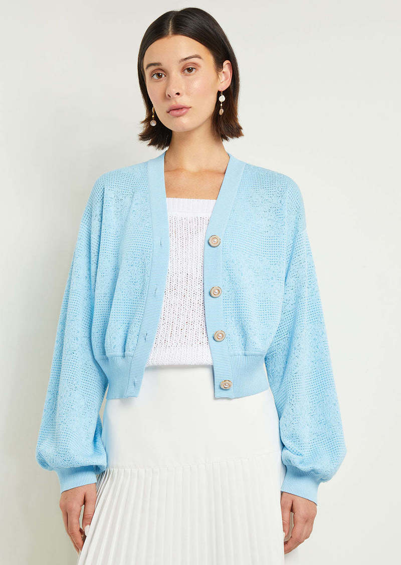 Misook Relaxed Fit Button Front Jacket