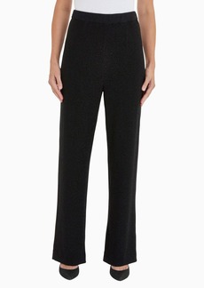 Misook Sparkle Pull-On Wide Leg Pant