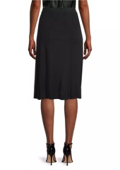 Misook Straight Knit Knee-Length Skirt