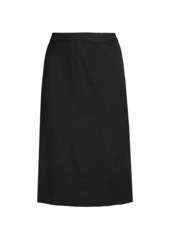 Misook Straight Knit Knee-Length Skirt