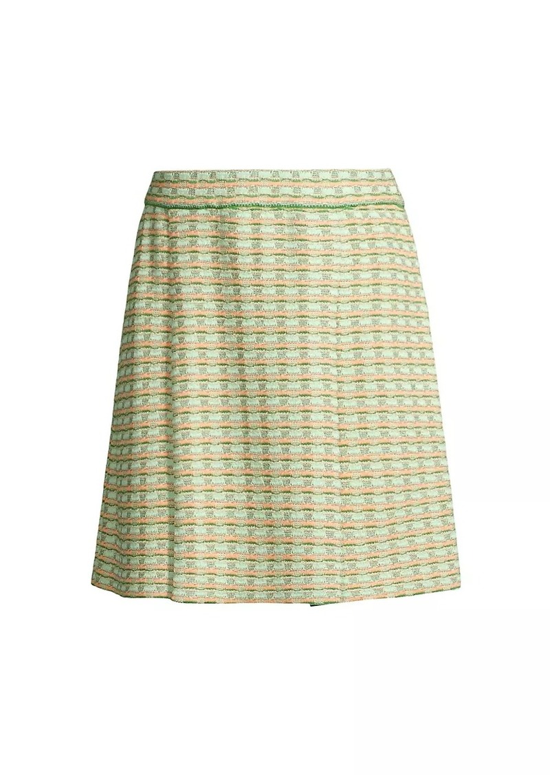 Misook Tweed A-Line Miniskirt