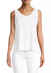 Misook V-Neck Soft Knit Tank Top