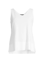 Misook V-Neck Soft Knit Tank Top