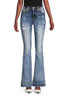 Miss Me Highrise Faded Bootcut Jeans