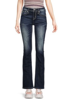 Miss Me Mid Rise Dark Wash Bootcut Jeans