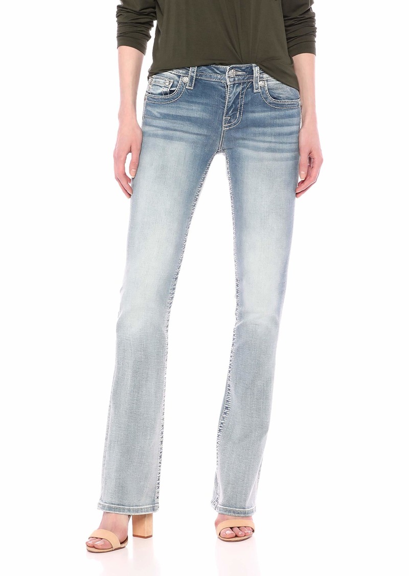 Miss Me Miss Me Women's Mid-Rise Chloe Boot Cut Jeans | Denim