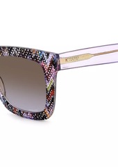 Missoni 52MM Square Sunglasses