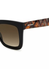 Missoni 52MM Square Sunglasses