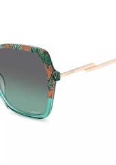 Missoni 57MM Oversized Sunglasses