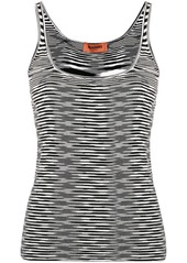 Missoni abstract knit vest top