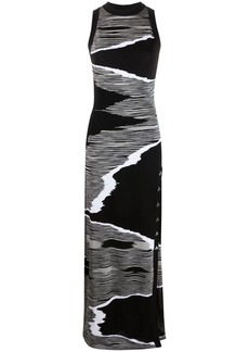Missoni abstract-pattern long dress