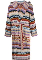 Missoni Bonnie zig-zag pattern robe