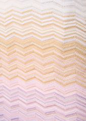 Missoni Chevron Cotton Blend Knit Mini Dress