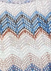 Missoni Chevron Crochet Lurex Crop Top