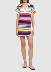 Missoni Chevron French Terry Knit Crop Top