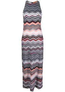 Missoni zigzag knitted dress