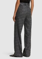 Missoni Chevron Lurex High Waisted Pants