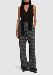 Missoni Chevron Lurex High Waisted Pants