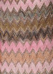 Missoni Chevron Lurex Sleeveless Top