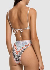 Missoni Chevron Lurex Zig Zag Bikini Set