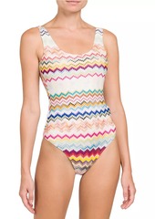 Missoni Chevron One-Piece Swimsuit