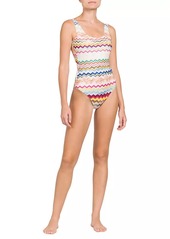 Missoni Chevron One-Piece Swimsuit