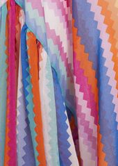 Missoni Chevron Print Cotton & Silk Shirt